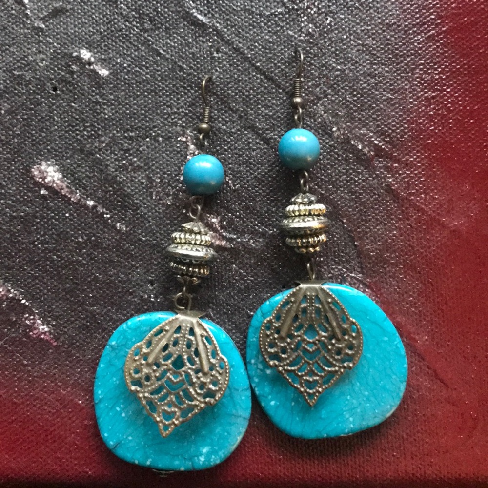 Blue Earrings